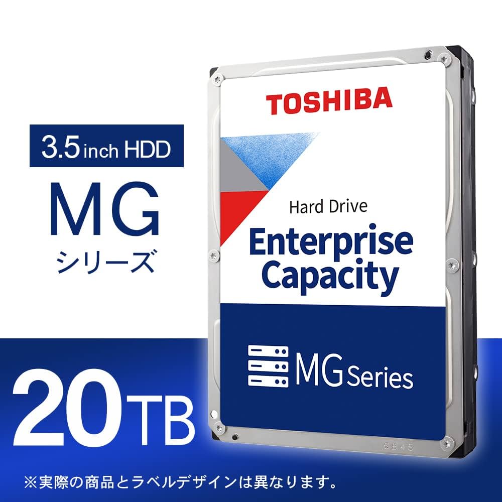 東芝 サーバー NAS用3.5インチ 20TB HDD MG10ACA20TE Amazon | 東芝 3.5インチ HDD 20TB PC サーバー ビジネス 向け